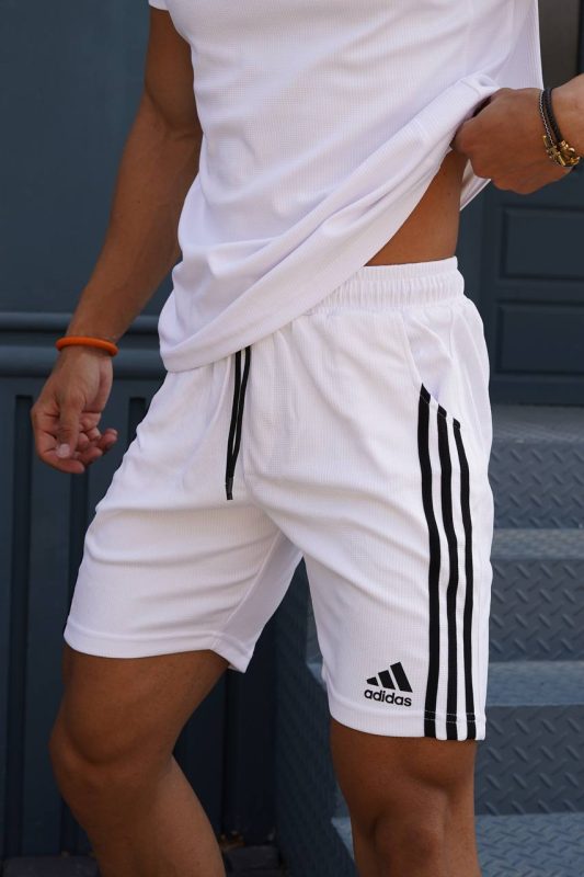 ست تیشرت شلوارک بیسکوییتی adidas