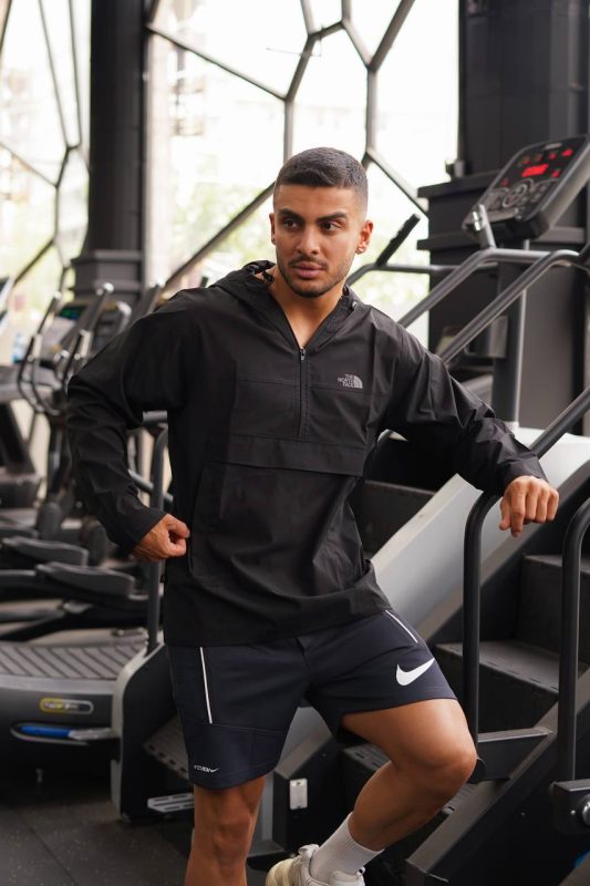 بادگیر نیم زیپ آیرو North face