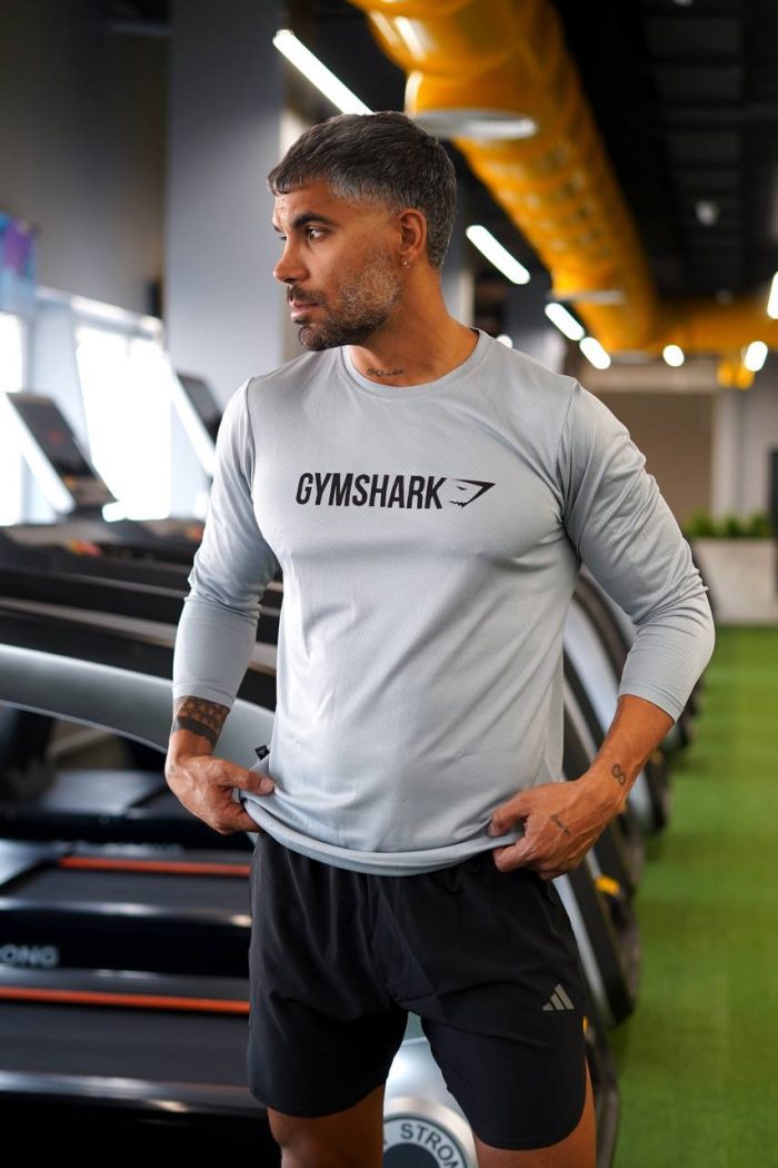 تیشرت آستین بلند gym shark - تصویر 3