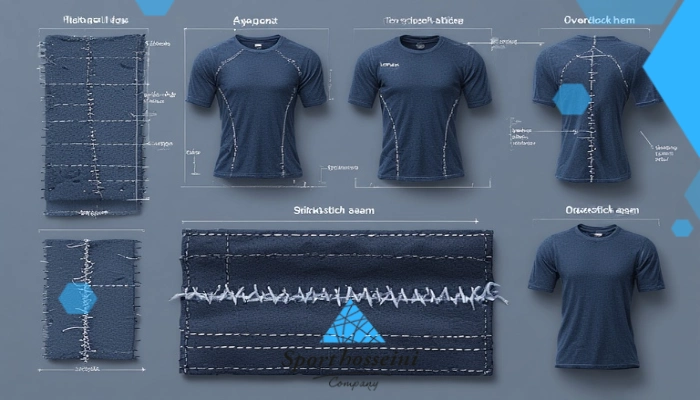 انواع دوخت در تیشرت ورزشی
